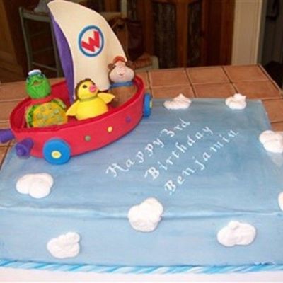 Wonder Pets Fly Boat Cake