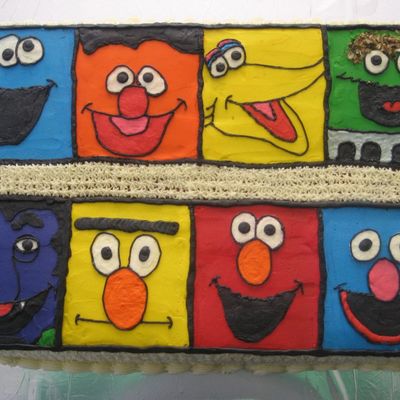 Sesame Street Faces