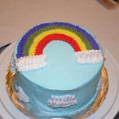 Rainbow Cake From Course I