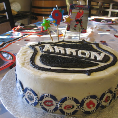 Nhl Theme Cake