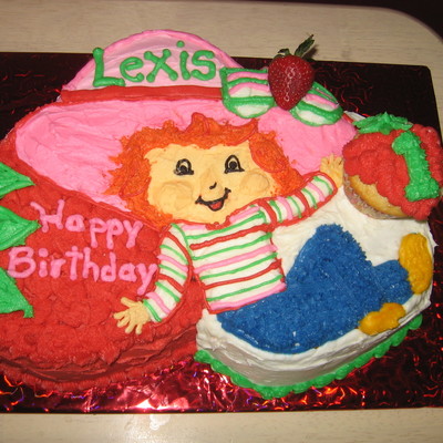 Strawberry Shortcake Cake