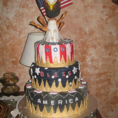 4Th Of July Cake...
