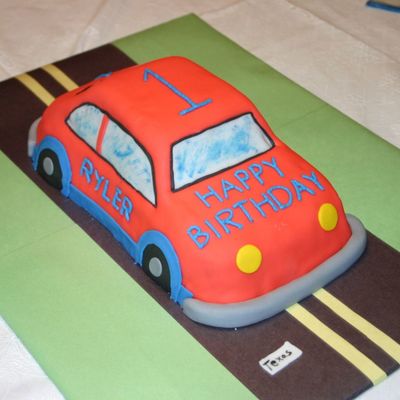 Car Birthday Cake