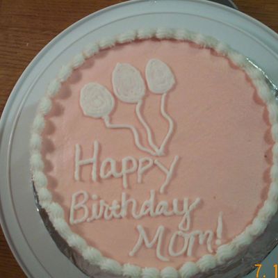 Mom's Birthday Cake