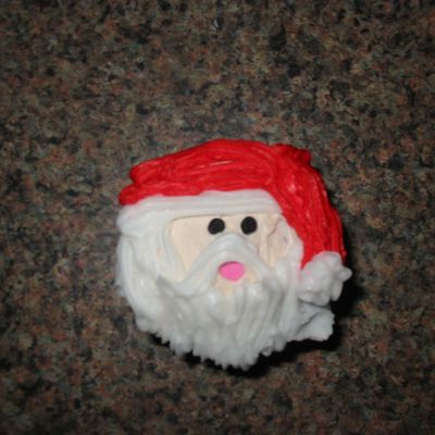 Santa Cupcake