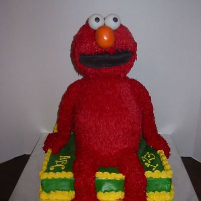 3D Elmo W/ Grass Tip Fur