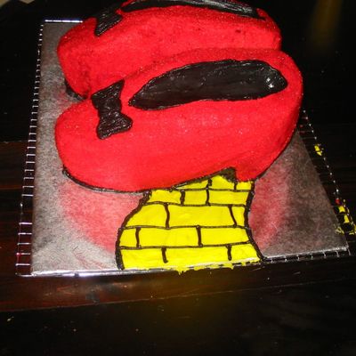 3D Ruby Red Slippers