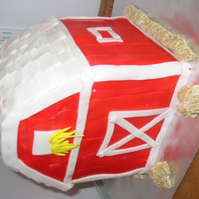 Red Barn Cake