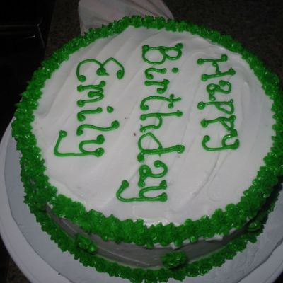 Green/white Birthday
