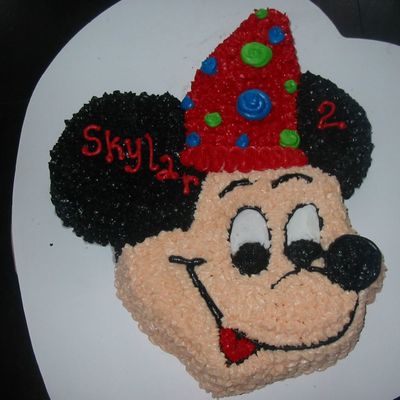 Mickey Mouse W/ Party Hat
