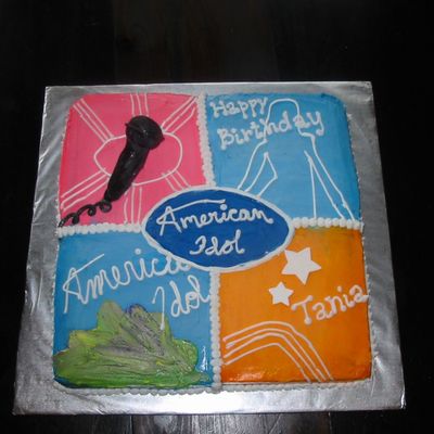 American Idol Cake