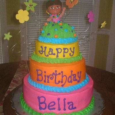 Dora Tiered Cake