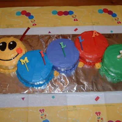 Baby Einstein Birthday Cake
