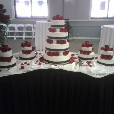 4 Tier W/4 Satellites