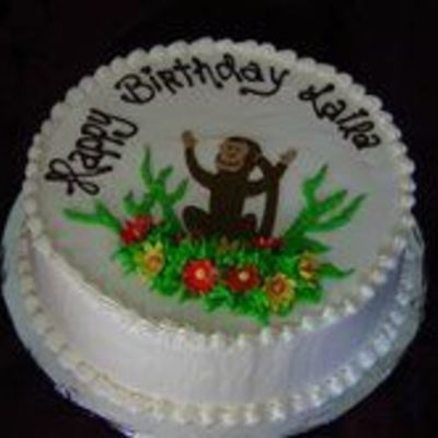 Curious George In The Garden