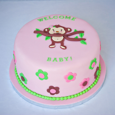 Monkey Girl Cake