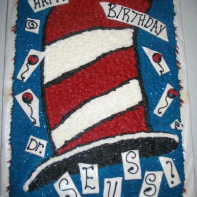 Dr. Seuss's Birthday Cake For The Discovery Center In Murfreesboro, Tn