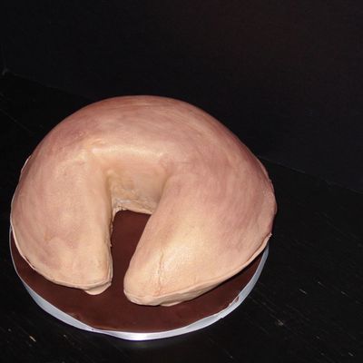 Fortune Cookie Cake