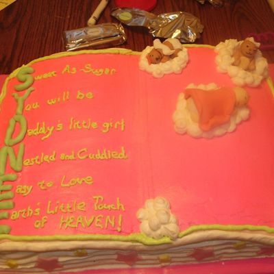 Teddy Angels And Baby Cake