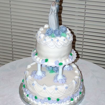 Wilton Course Iii Final Wedding Cake