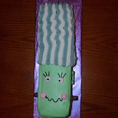 Bride Of Frankenstein Cake