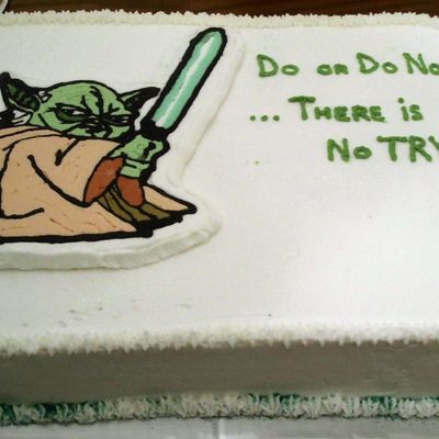 Yoda Cake