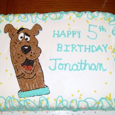 Scooby Doo Birhday Cake