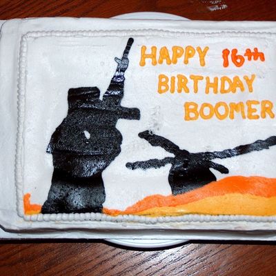 Soldier And Helicopter