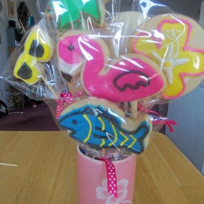 A Hawaiian Cookie Bouquet Pic.1