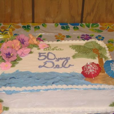 50Th Birthday Luau Picture