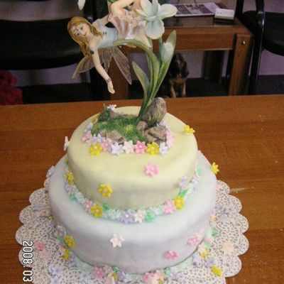 Fairy Birthday Cake