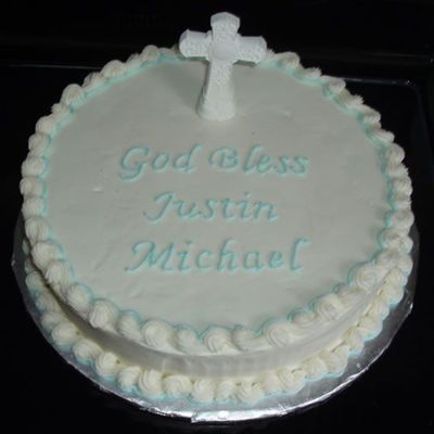 Baptism Cake