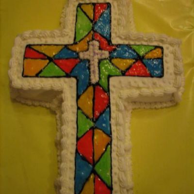 Stain Glass Cross