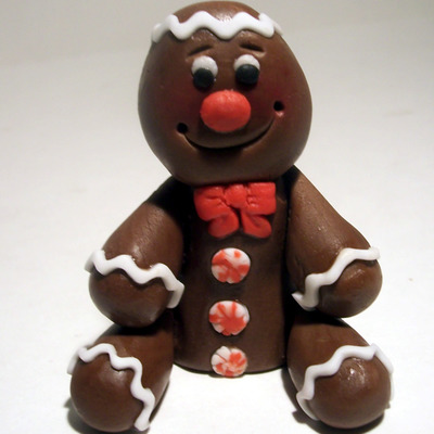 Gumpaste Gingerbread Man