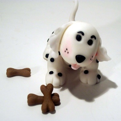 Gumpaste Puppy