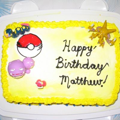 Pokemon Cake