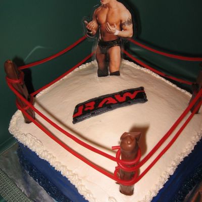 Wrestling Cake