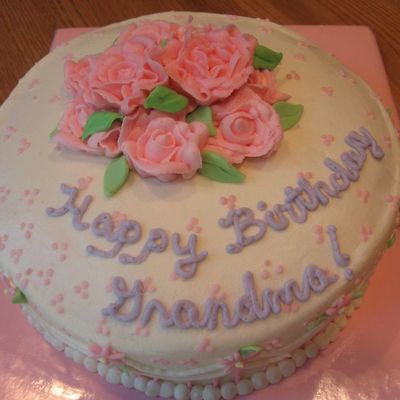 Pink Birthday Cake