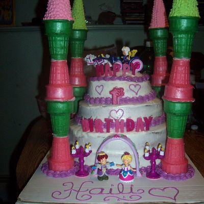 First Birthday Princess Castle