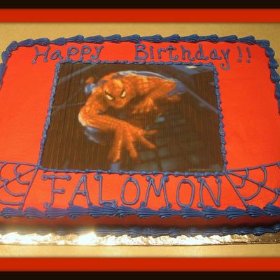 Spiderman Cake