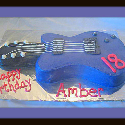Guitar Cake