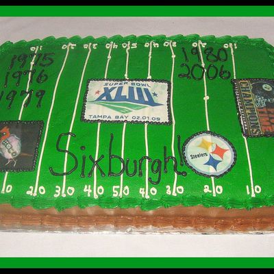Super Bowl Cake