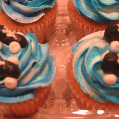 Rollerskate Cupcakes