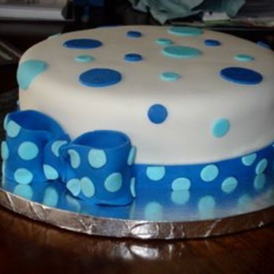 Blue Polka Dots