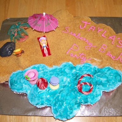 Strawberry Shortcake Birthday Cake