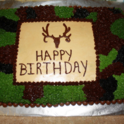 Cammo Cake