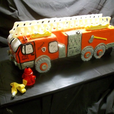 3D Fire Truck