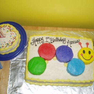 1St Birthday Cake For Marcus