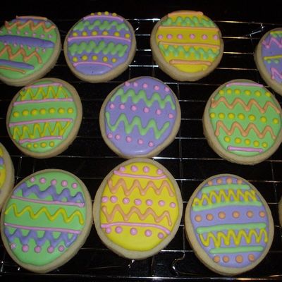 Easter Egg Cookies