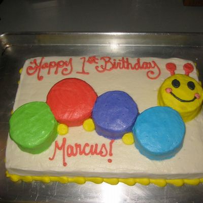 Baby Einstein Caterpillar Practice Cake